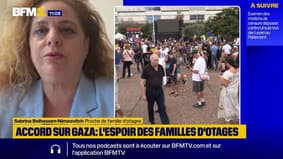 Accord sur Gaza: "joie et espoir" pour Sabrina Belhassen, proche de famille d'otages