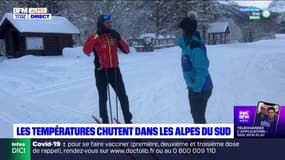 Alpes-du-Sud: des températures glaciales ce lundi 