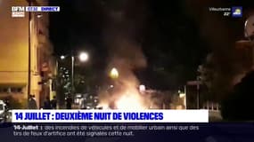 Tirs de pétards et de feux d'artifice, du mobilier urbain et des véhicules brûlés... nouvelle nuit agitée dans l'agglomération lyonnaise