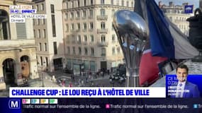 Challenge Cup: les joueurs du LOU reçus à l'Hôtel de ville de Lyon