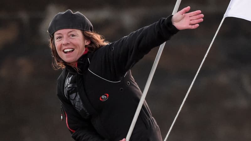 La skipper Alexia Barrier en 2021