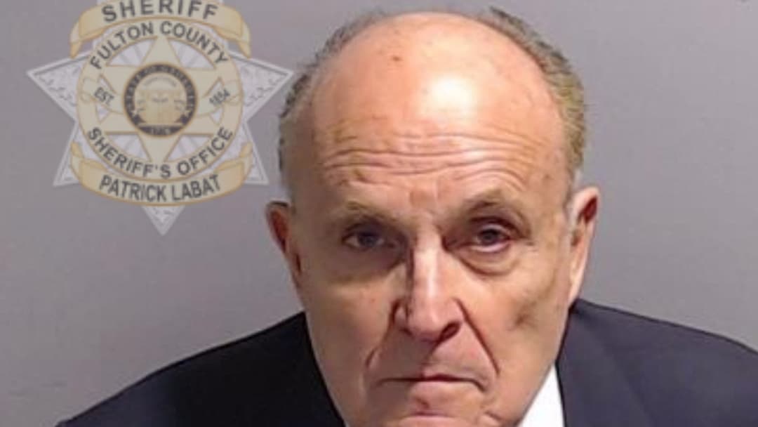 Rudy Giuliani arrêté le 23 août 2023 en Géorgie.