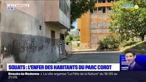 Marseille: l'enfer des habitants au parc Corot à cause des squatteurs