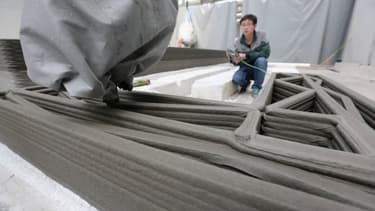 Une société chinoise a construit un immeuble de 4 étages grâce à une imprimante 3D.