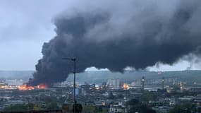 L'incendie de l'usine chimique Lubrizol de Rouen le 26 septembre 2019