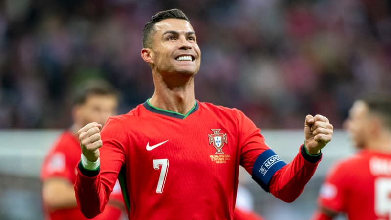 Portugal: après son doublé contre la Pologne, Ronaldo évoque la retraite et les 1000 buts