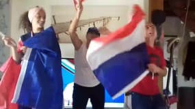 Supportrices des bleus à Pau - Témoins BFMTV