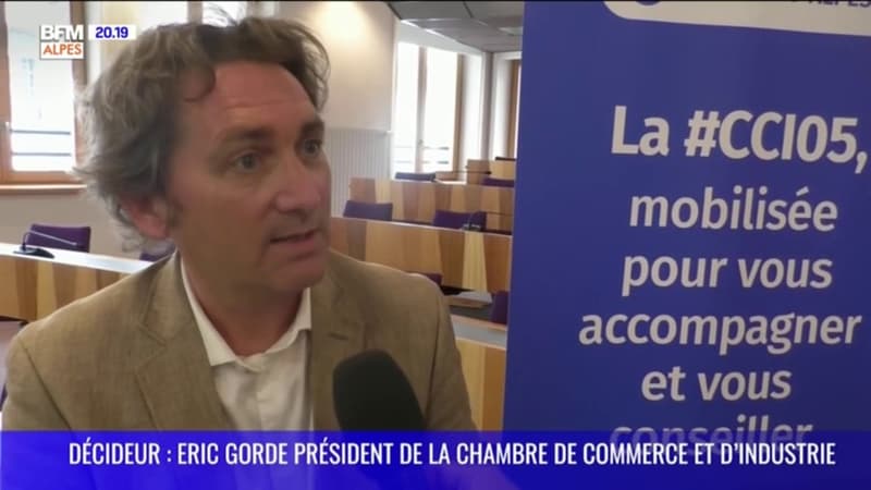 Décideur DICI: Eric Gorde président de la Chambre de Commerce et d’Industrie des Hautes-Alpes