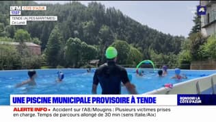 Alpes-Maritimes: une piscine municipale provisoire à Tende