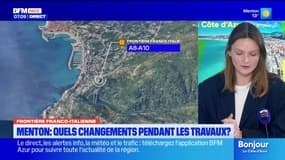 Frontière Franco-italienne – Menton : quels changements pendant les travaux ? 