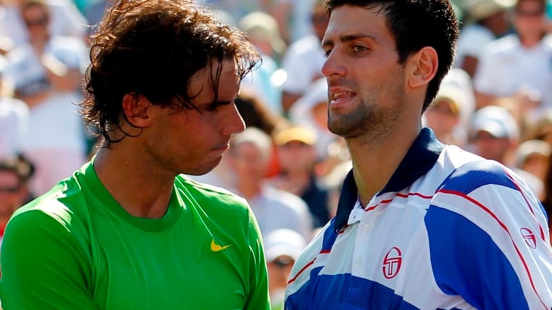 Rafael Nadal et Novak Djokovic