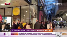 Grève des chefs de bord à la SNCF: les voyageurs pris au dépourvu