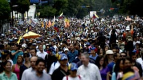 Manifestation à Caracas (Venezuela), le 22 juin 2017