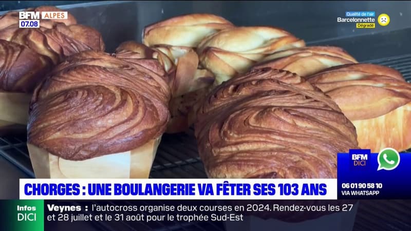 Chorges: une boulangerie va fêter ses 103 ans