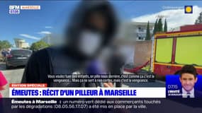 "C'est de la vengeance": un pilleur présumé d'un supermarché à Marseille témoigne