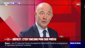 "La France n'est pas en faillite", selon Pierre Moscovici, qui juge toutefois notre situation de finances publiques "très préoccupante" 