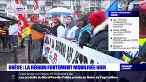 Grève du 7 mars: la région des Hauts-de-France fortement mobilisée