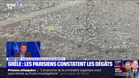 Des grêlons de quatre centimètres s'abattent sur Paris  - 03/05