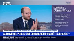 Commission d'enquête sur l'audiovisuel public: "Il y a une méfiance généralisée", estime le président de la commission