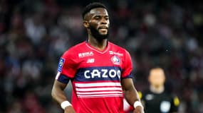 Jonathan Bamba avec Lille en L1, le 20 mai 2023