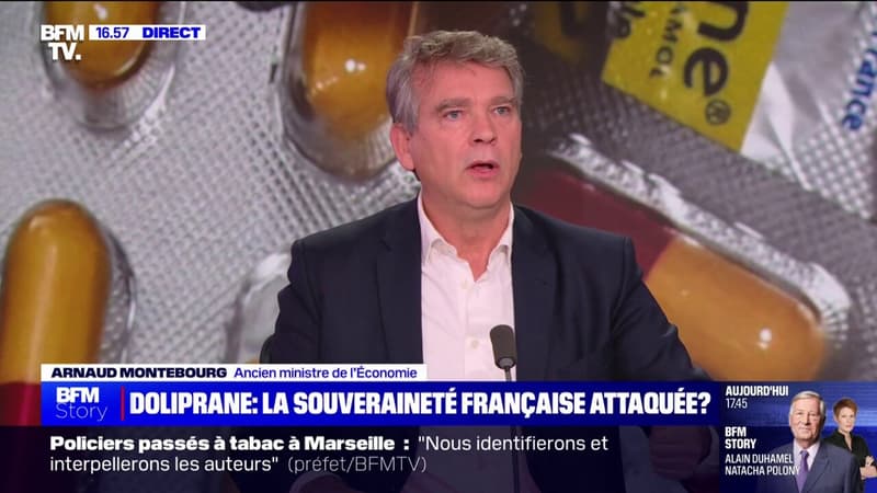 Doliprane: Arnaud Montebourg souhaite que la France 