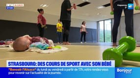 Strasbourg: des cours de sport pour les parents avec leur bébé