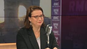 Claire Hédon, la Défenseure des droits sur le plateau de BFMTV le 20 novembre 2020.