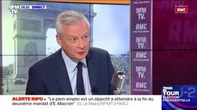 Pour Bruno Le Maire, le salaire de 66 millions d'euros du patron de Stellantis est une "somme excessive"