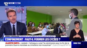 Confinement: le gouvernement va-t-il fermer les lycées ?