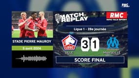 Lille 3-1 OM: Marseille trop faible, le replay RMC de la victoire des Dogues