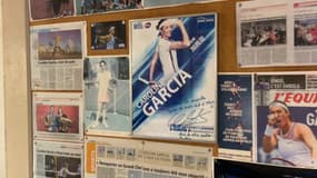 A l'ASUL Tennis de Villeurbanne, Caroline Garcia est une icône.