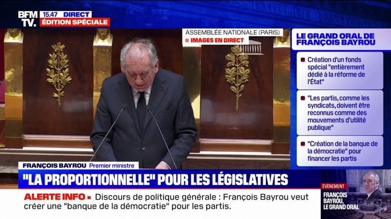 François Bayrou dénonce 