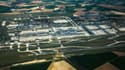 Vue aérienne de l'aéroport de Roissy, le 5 avril 2019