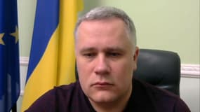 Igor Zhovkva, chef adjoint de cabinet de Volodymyr Zelensky, lors d'une interview à BFMTV le 15 avril 2022