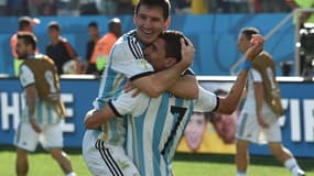 Lionel Messi et Angel Di Maria