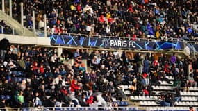 Les tribunes du stade Charléty.