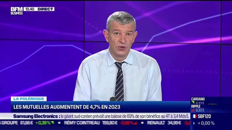 Nicolas Doze : Les mutuelles augmentent de 4,7 % en 2023 - 06/01