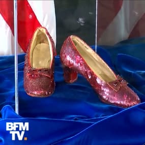 Les chaussures de l'héroïne du Magicien d'Oz retrouvées 13 ans après leur vol