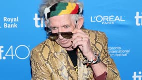 Keith Richards au Canada en septembre 2015