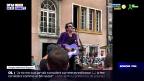 Fête de la musique: l'apparition surprise du chanteur M à Lyon