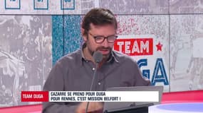 Julien Cazarre était à la conf' de rédaction de Team Duga où on préparait... la mission Belfort !