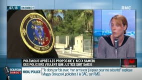 "La police n'est pas de plus en plus violente, elle se défend face à des agressions plus violente" 