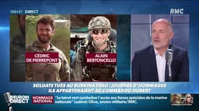 Hommage aux deux soldats tués au Burkina Faso: un ex-membre des commandos Hubert décrit l'excellence de cette unité