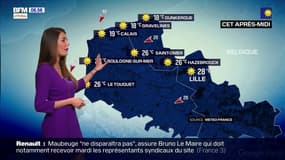 Météo: le soleil répond présent sur la Côte d'Opale en ce lundi de Pentecôte, des températures contrastées qui iront de 18°C à Dunkerque à 26°C au Touquet