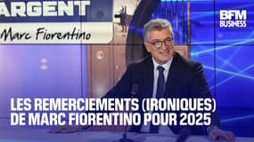  Les remerciements (ironiques) de Marc Fiorentino pour 2025 