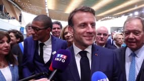 "Un travail remarquable": Emmanuel Macron se félicite du nouveau Centre aquatique olympique lors de son inauguration à Saint-Denis