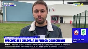 Un concert de l'orchestre national de Lille à la prison de Sequedin