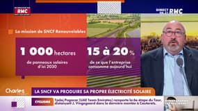 La SNCFprévoit d'installer 1 000 hectares de panneaux solaires