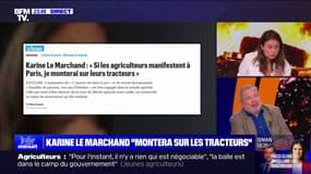 LA BANDE PREND LE POUVOIR - Karine Le Marchand "montera sur les tracteurs"