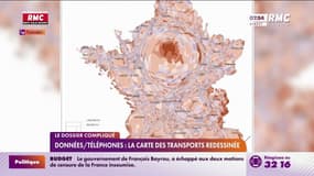 Données - Téléphones : La cartes des transports redessinée